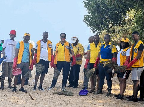 Sierra Freetown Lions Club sanitises Freetown beaches - AYV Media ...