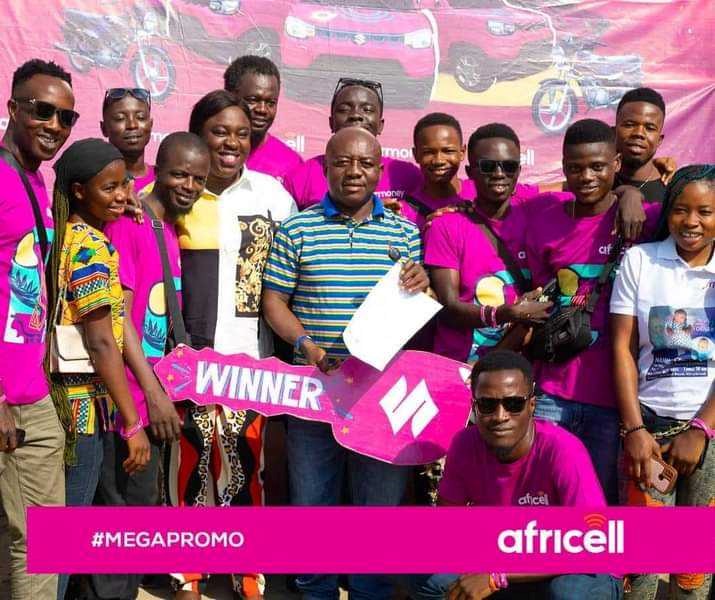 Africell Presents Brand-New Car To Journalist As 5th Mega Promo Winner ...