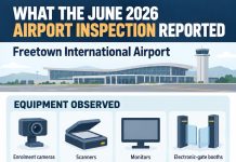 Inside Sierra Leone Immigration’s June 2026 Airport Equipment Inspection